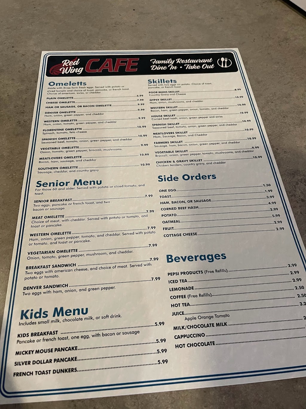 Red Wing Cafe | restaurant | 212 Bush St, Red Wing, MN 55066, USA | 6513889114 OR +1 651-388-9114