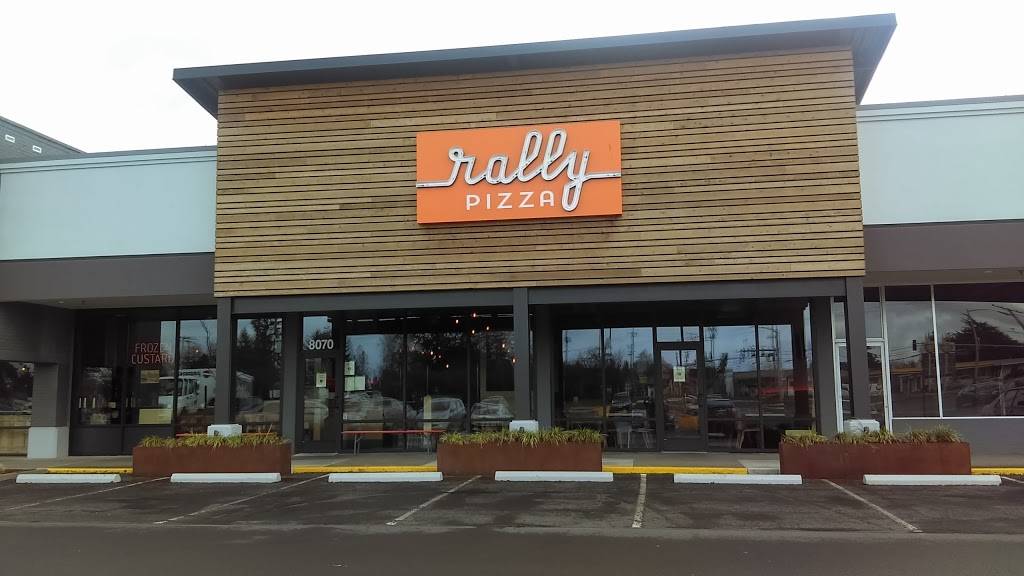 Rally Pizza | restaurant | 8070 E Mill Plain Blvd, Vancouver, WA 98664, USA | 3605249000 OR +1 360-524-9000