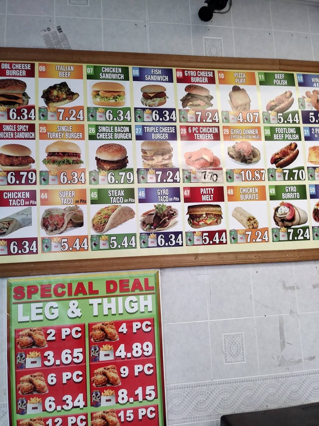 Sunny Sub | restaurant | 380 E 71st St, Chicago, IL 60619, USA | 7732244000 OR +1 773-224-4000