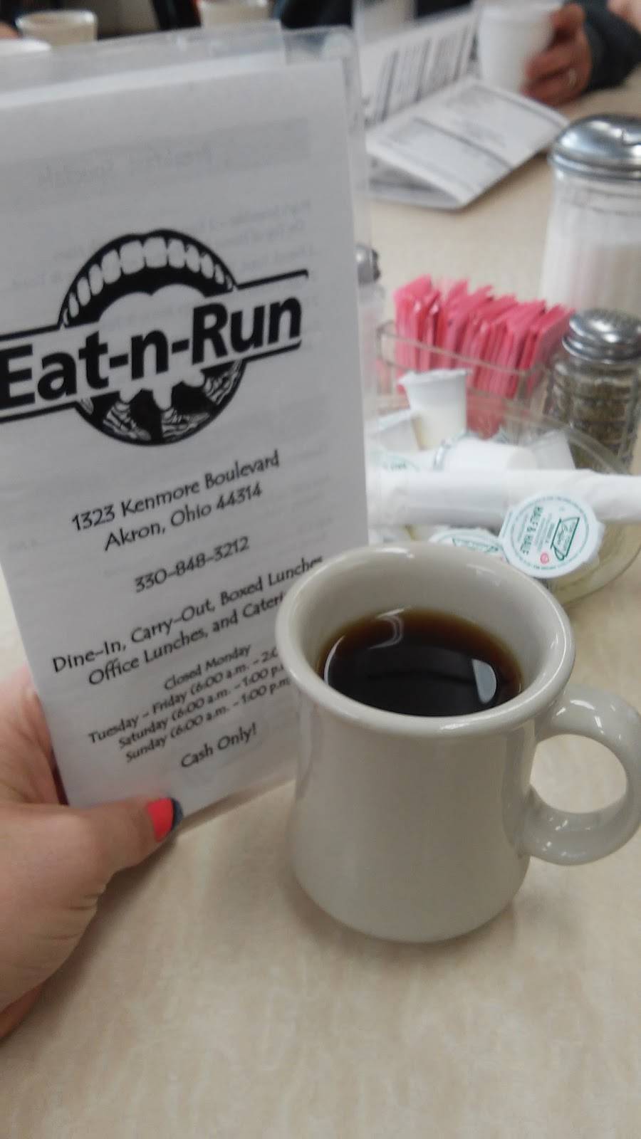 Eat N Run | restaurant | 1323 Kenmore Blvd, Akron, OH 44314, USA | 3308483212 OR +1 330-848-3212