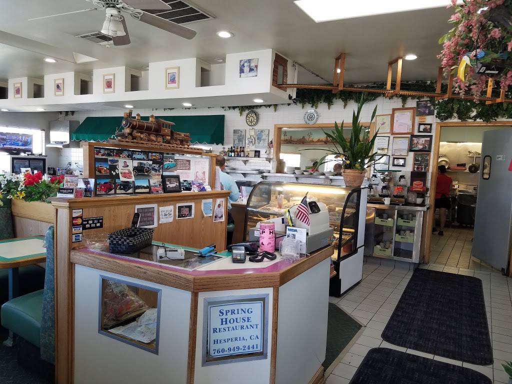 Spring House Restaurant | restaurant | 16441 Main St, Hesperia, CA 92345, USA | 7609492441 OR +1 760-949-2441