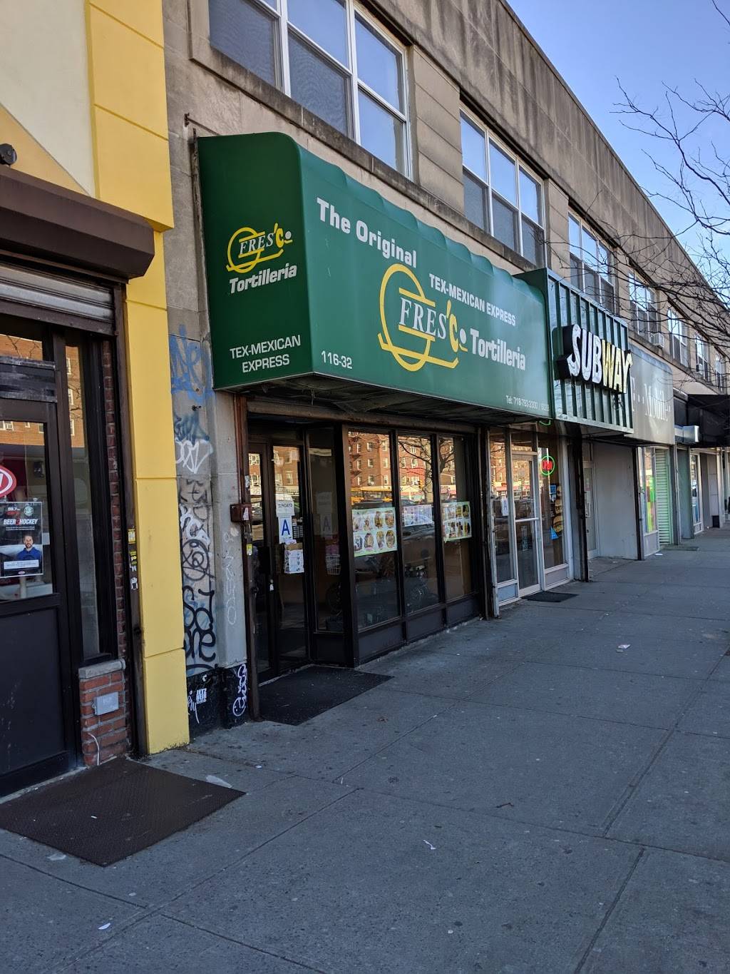 Fresco Tortilleria | restaurant | 11632 Queens Blvd, Forest Hills, NY 11375, USA | 7187933300 OR +1 718-793-3300