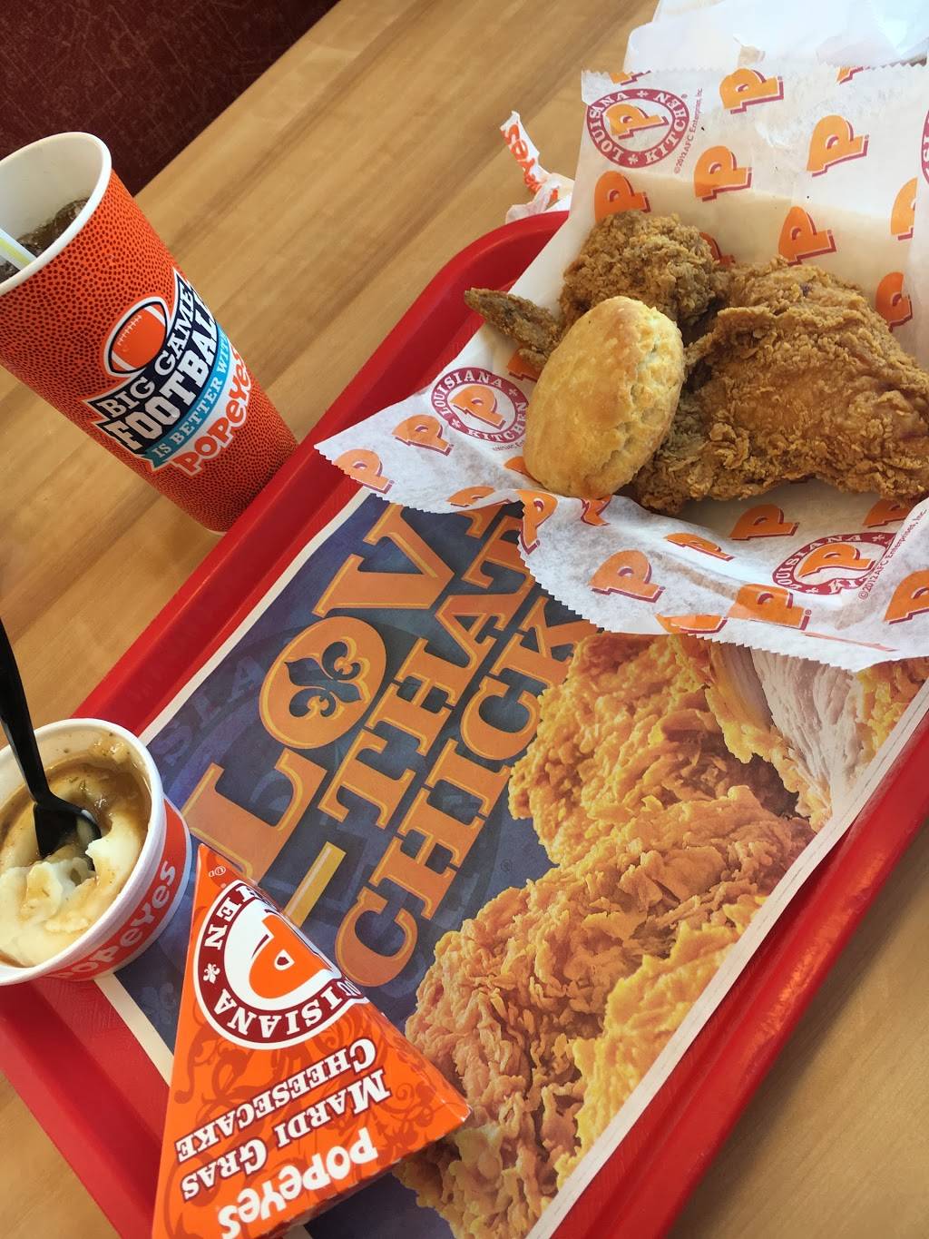 Popeyes Louisiana Kitchen | restaurant | 3444 Williams Blvd, Kenner, LA 70065, USA | 5044431071 OR +1 504-443-1071