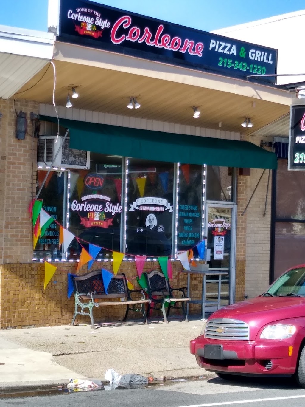 Corleone Pizza and Grill | restaurant | 8004 Bustleton Ave, Philadelphia, PA 19152, USA | 2153421220 OR +1 215-342-1220