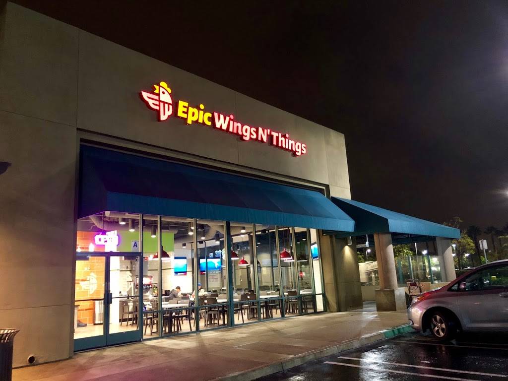 Epic Wings | restaurant | 8660 Rio San Diego Dr Suite 102, San Diego, CA 92108, USA | 6192305998 OR +1 619-230-5998