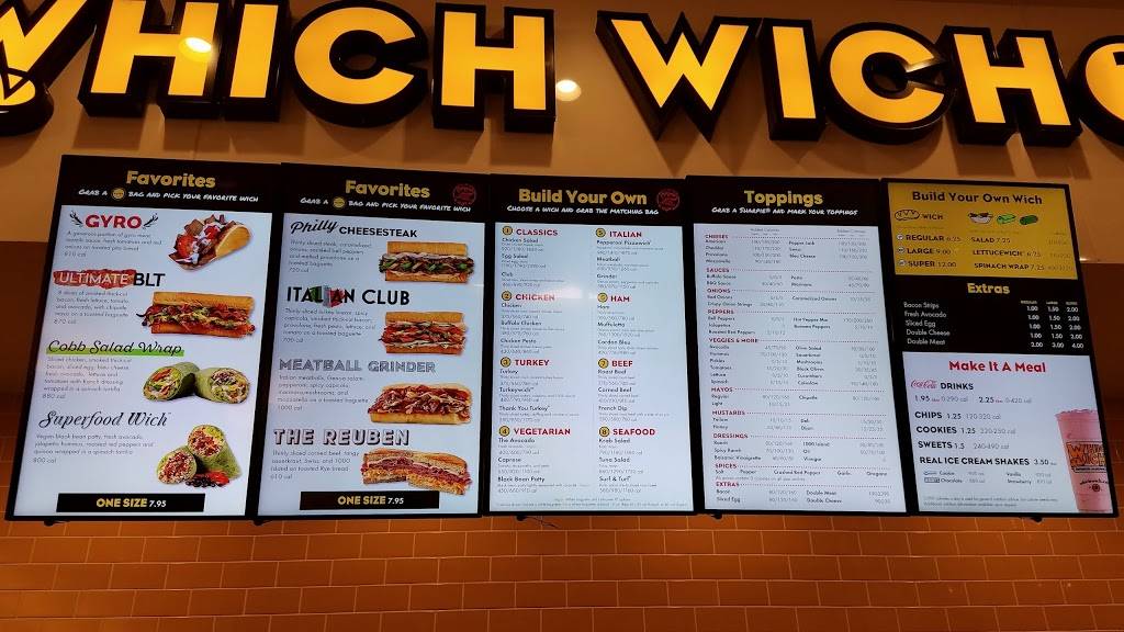 Which Wich Fashion Mall at Keystone | restaurant | 8702 Keystone Crossing, #VC05, Indianapolis, IN 46240, USA | 3175643158 OR +1 317-564-3158
