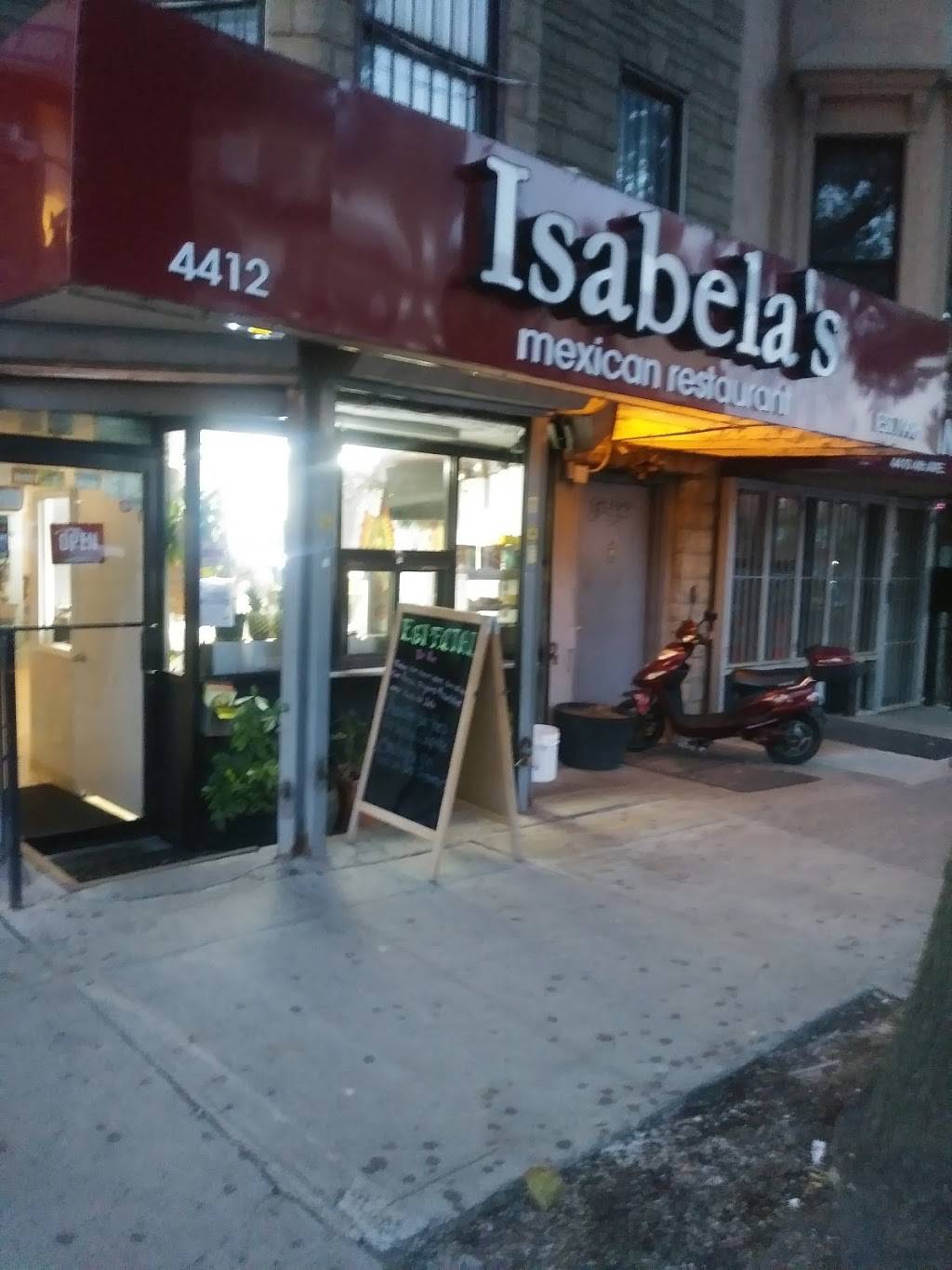 Isabelas | restaurant | 4412 4th Ave, Brooklyn, NY 11220, USA | 7188326715 OR +1 718-832-6715