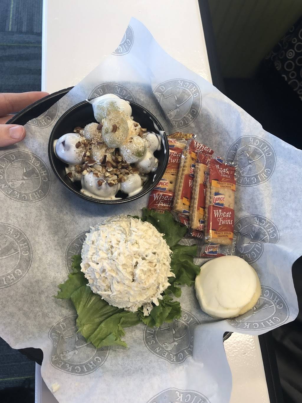 Chicken Salad Chick | restaurant | 3341 Regent Blvd Suite 100 Suite 100, Irving, TX 75063, USA | 4696297062 OR +1 469-629-7062