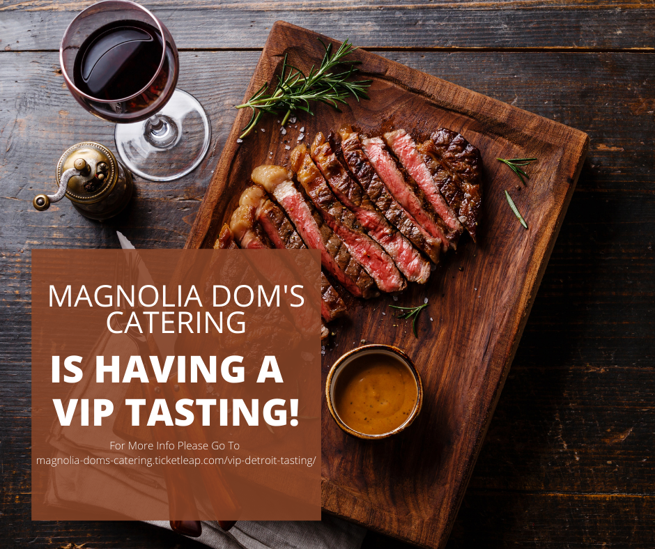 Magnolia Doms Catering Services | restaurant | 18915 W 7 Mile Rd, Detroit, MI 48219, USA | 2483011229 OR +1 248-301-1229