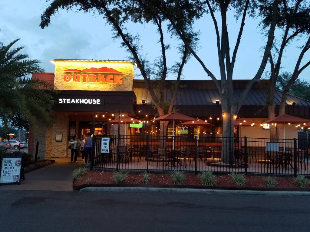 Outback Steakhouse | restaurant | 9773 San Jose Blvd, Jacksonville, FL 32257, USA | 9042684329 OR +1 904-268-4329