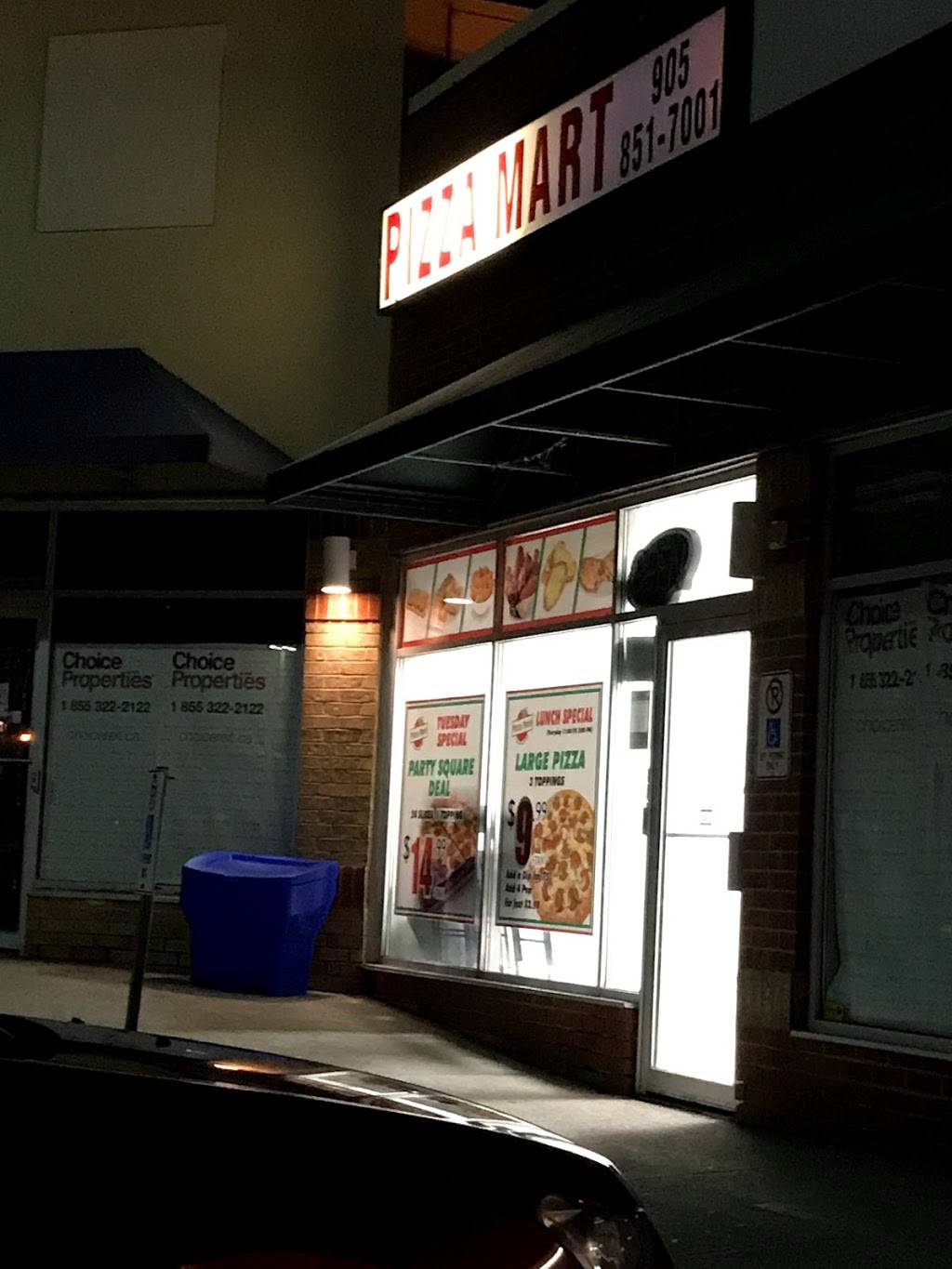 Pizza Mart | restaurant | 8565 ON-27, Woodbridge, ON L4L 1A7, Canada | 9058517001 OR +1 905-851-7001