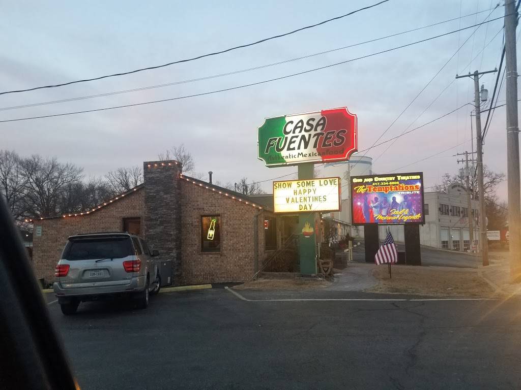 Casa Fuentes Mexican Restaurant | restaurant | 1107 W 76 Country Blvd, Branson, MO 65616, USA | 4173393888 OR +1 417-339-3888