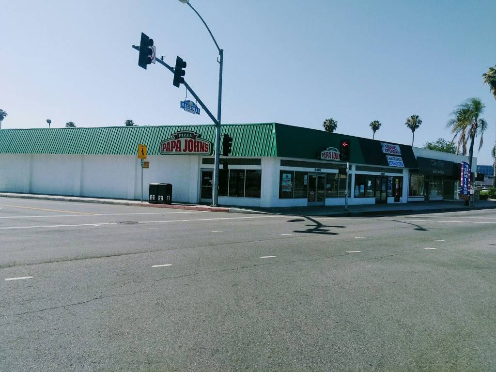 Papa Johns Pizza | restaurant | 6410 Magnolia Ave, Riverside, CA 92506, USA | 9517789999 OR +1 951-778-9999