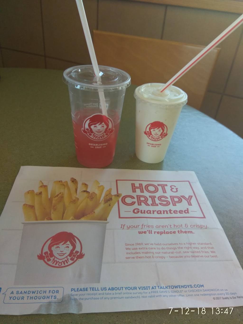 Wendys | restaurant | 7351 Central Ave, Toledo, OH 43617, USA | 4198436282 OR +1 419-843-6282
