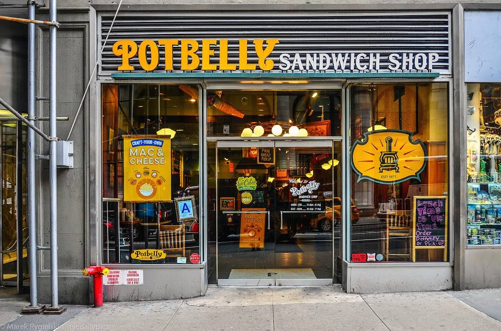 Potbelly Sandwich Shop | restaurant | 366 5th Ave, New York, NY 10001, USA | 6462894207 OR +1 646-289-4207