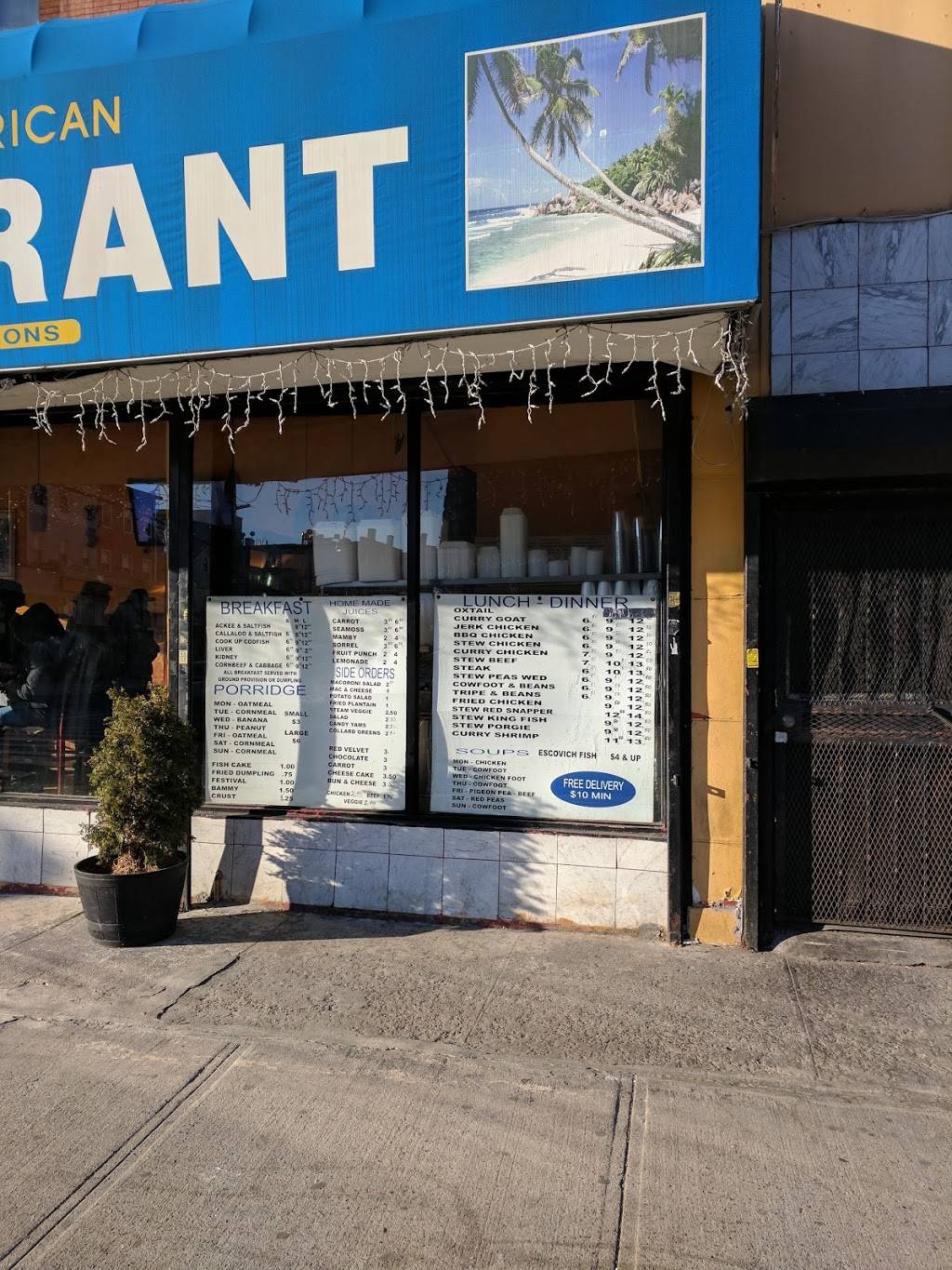 Chris | restaurant | 613 Nostrand Ave, Brooklyn, NY 11216, USA | 3472401669 OR +1 347-240-1669