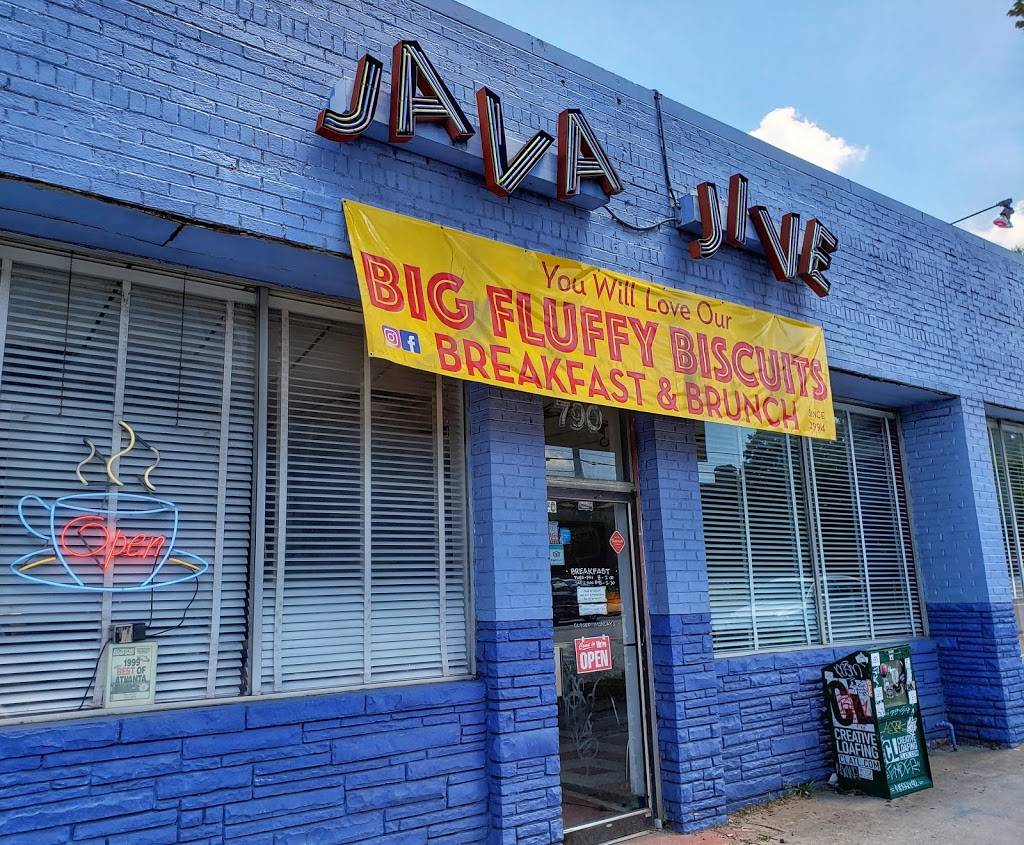 Java Jive | restaurant | 790 Ponce De Leon Ave NE, Atlanta, GA 30306, USA | 4048766161 OR +1 404-876-6161