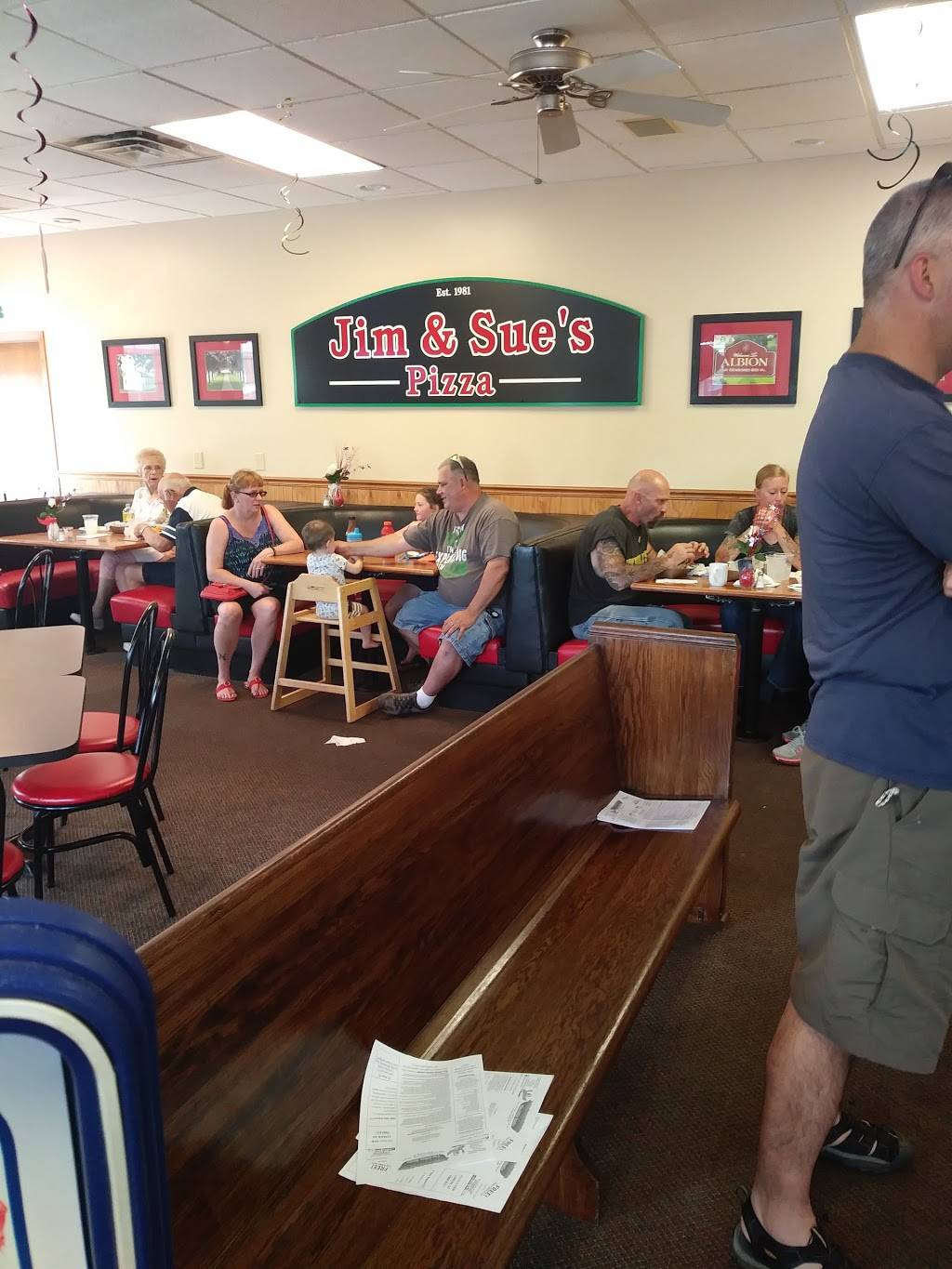 Jim & Sues Pizza | restaurant | 10480 Rte 6N, Albion, PA 16401, USA | 8147564411 OR +1 814-756-4411