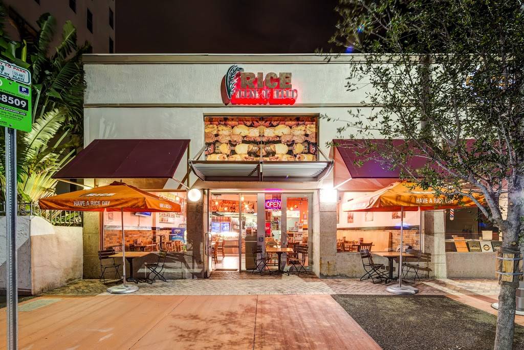Rice Mediterranean Kitchen | restaurant | 1318 Alton Rd, Miami Beach, FL 33139, USA | 3055310332 OR +1 305-531-0332