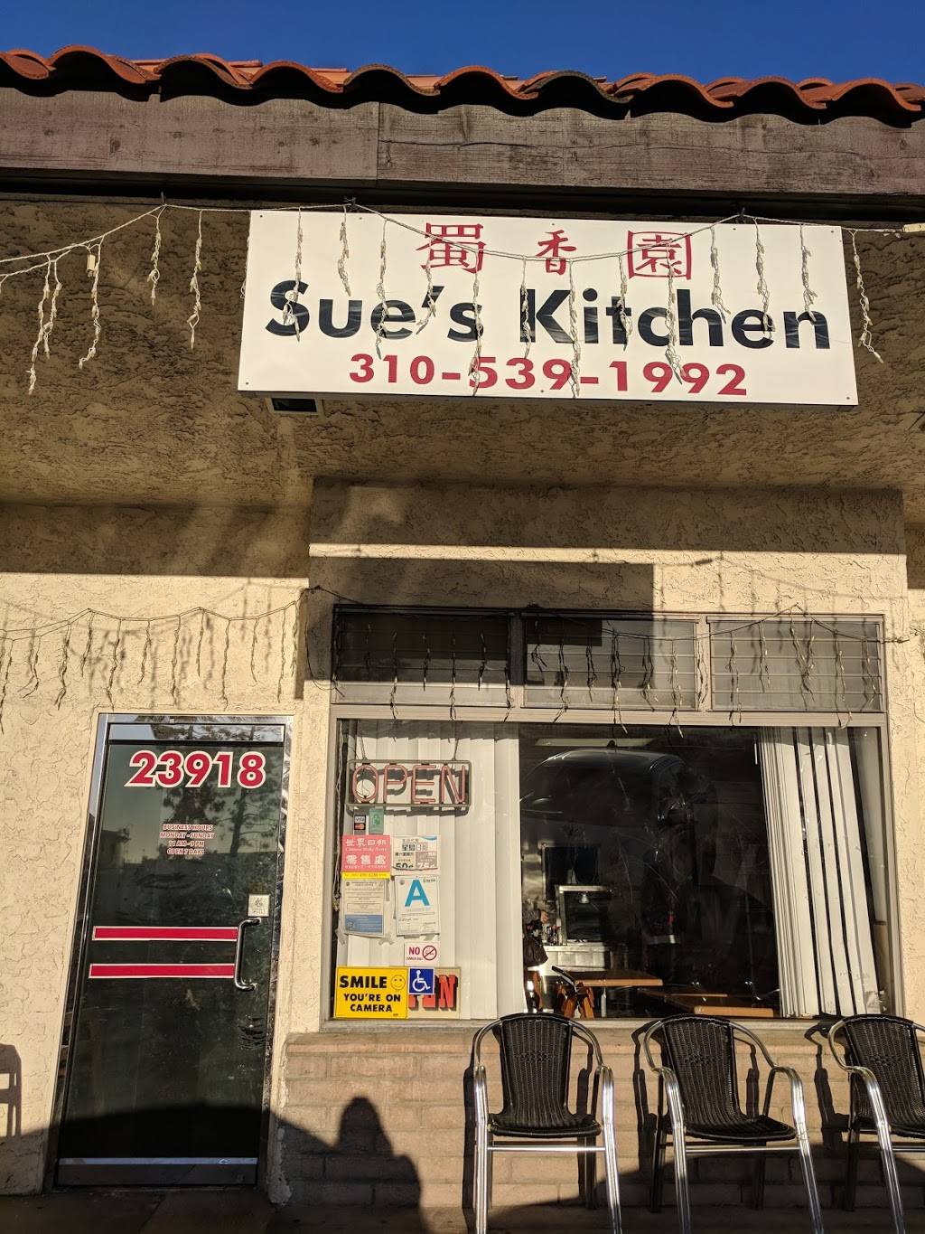 Sues Kitchen | restaurant | 23918 Crenshaw Blvd, Torrance, CA 90505, USA | 3105391992 OR +1 310-539-1992