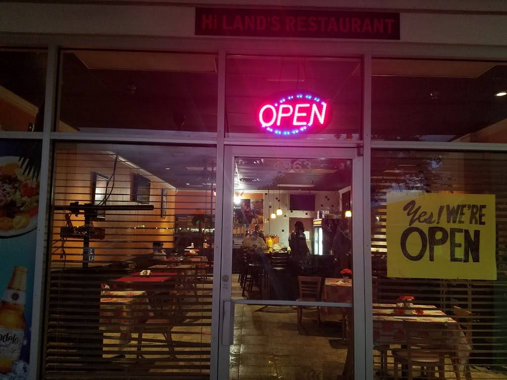 Hi Lands Restaurant | restaurant | 4963 Golden Gate Pkwy, Naples, FL 34116, USA | 2393529771 OR +1 239-352-9771