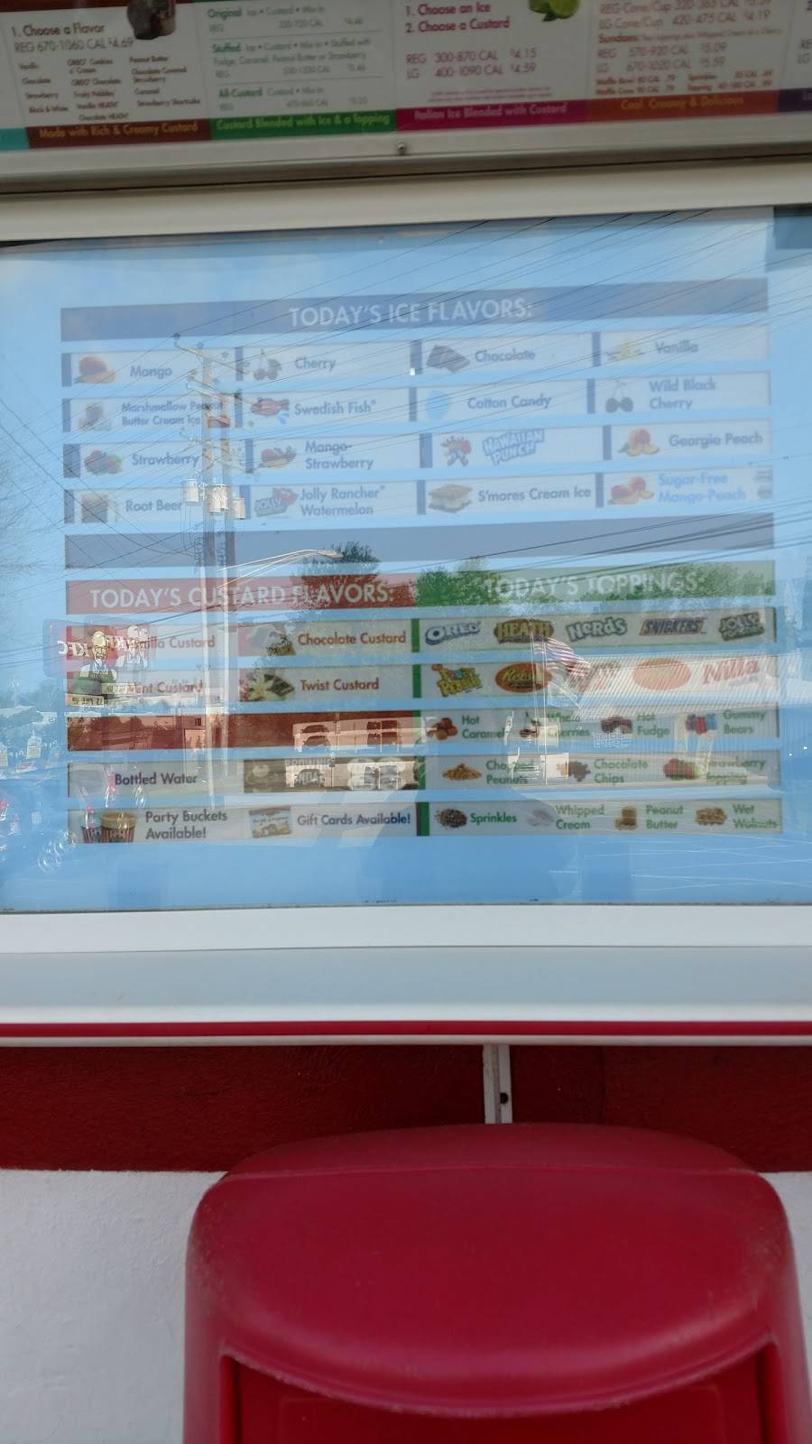 Ritas Italian Ice & Frozen Custard | restaurant | 2201 E Joppa Rd, Carney, MD 21234, USA | 4106617482 OR +1 410-661-7482