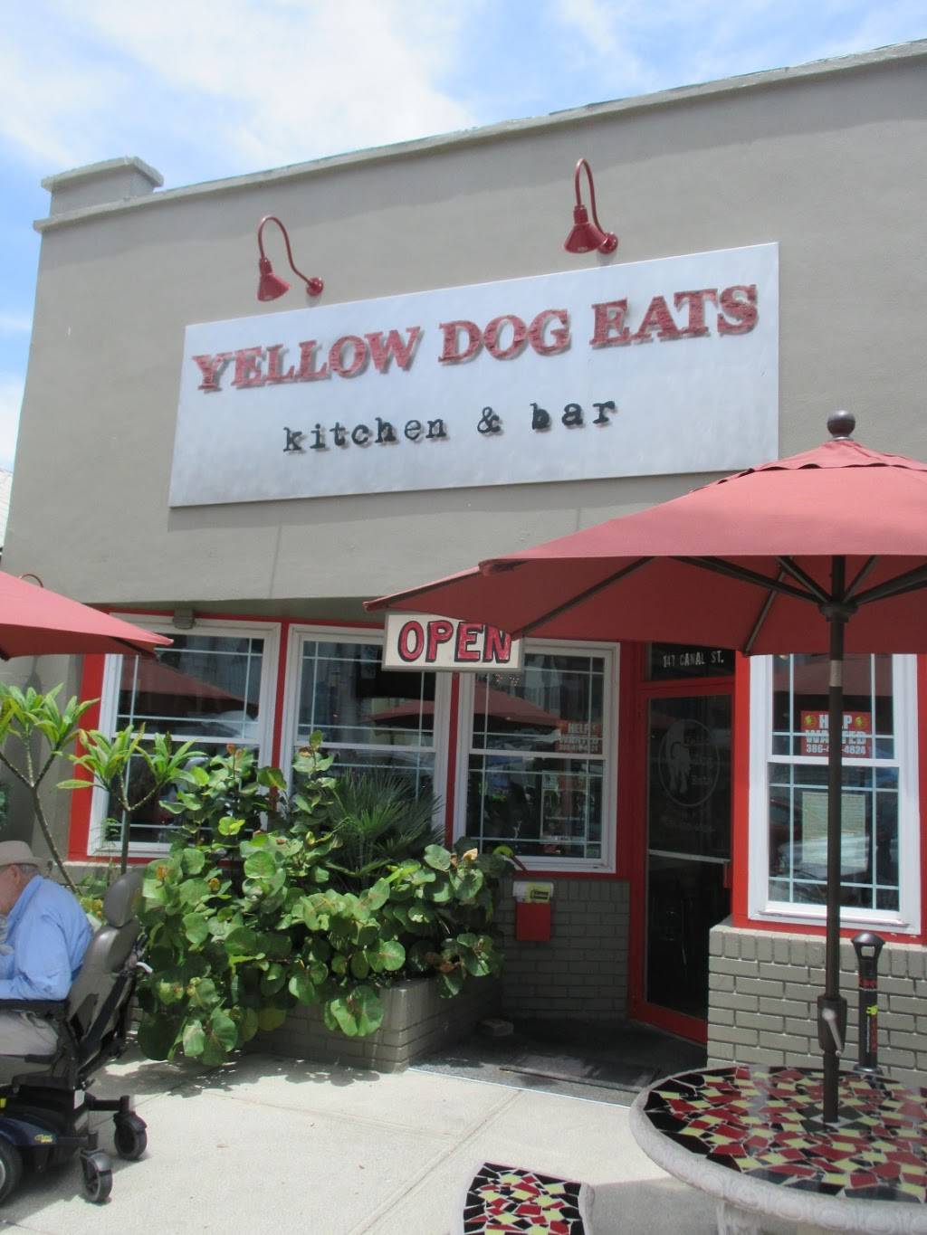 Yellow Dog Eats | restaurant | 147 Canal St, New Smyrna Beach, FL 32168, USA | 3864104824 OR +1 386-410-4824