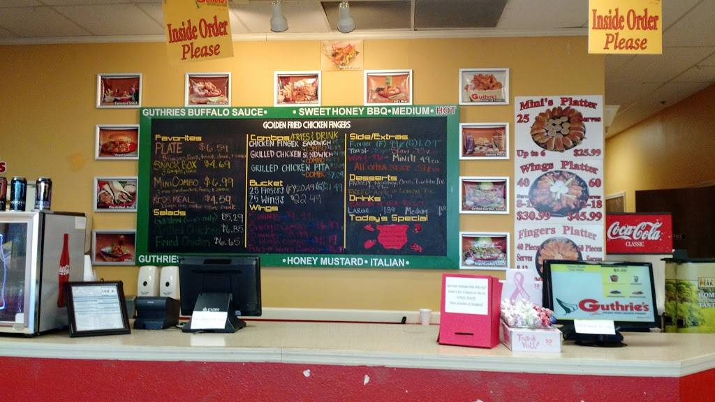 Guthries | restaurant | 67 Poplar Springs Rd, Ringgold, GA 30736, USA | 7069656550 OR +1 706-965-6550