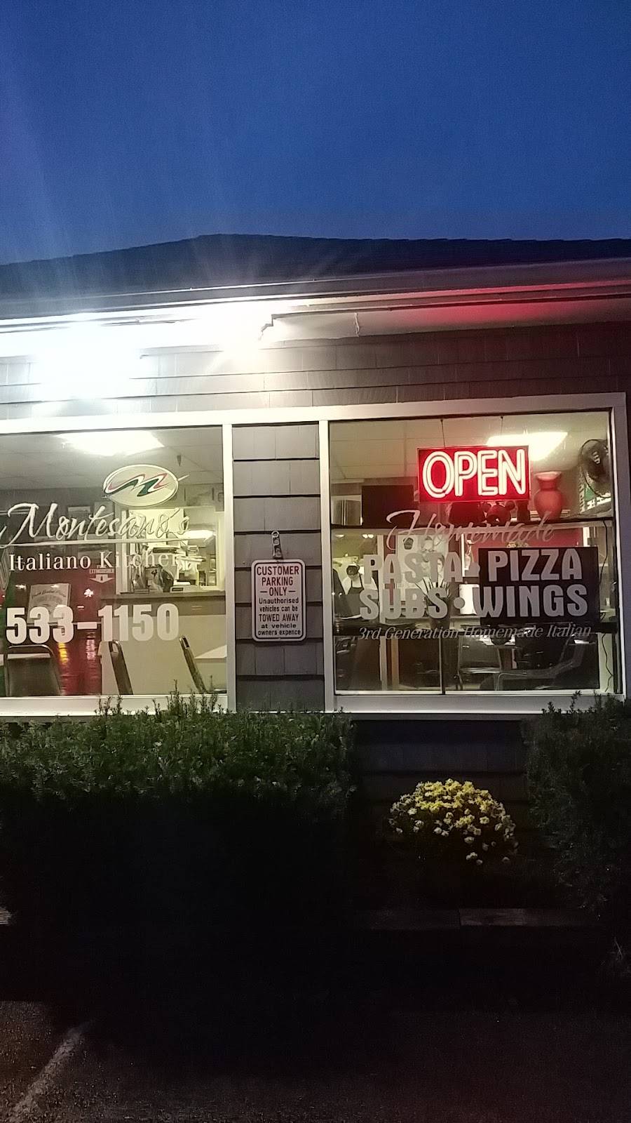 Montesanos Pizza | restaurant | 2 Park Ln, Rush, NY 14543, USA | 5855331150 OR +1 585-533-1150