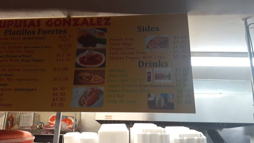 Tacos & Pupusas Gonzalez | restaurant | 2101 E Pine St, Tulsa, OK 74110, USA | 9185913815 OR +1 918-591-3815