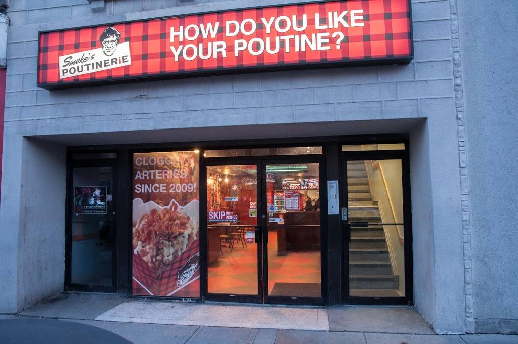 Smokes Poutinerie | restaurant | 20 Wyndham St N, Guelph, ON N1H 4E5, Canada | 5197802617 OR +1 519-780-2617