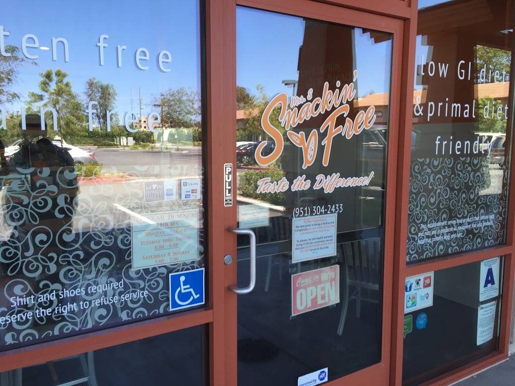 Snackin Free | restaurant | 41539 Kalmia St #102, Murrieta, CA 92562, USA | 9513042433 OR +1 951-304-2433