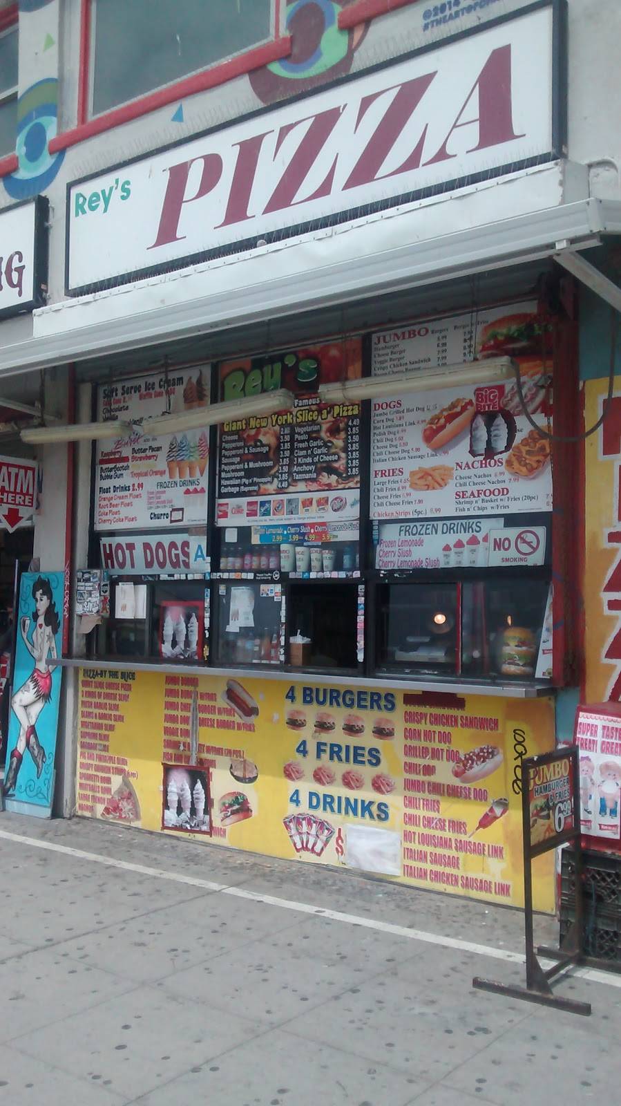 Reys Pizza | restaurant | 1019 Ocean Front Walk, Venice, CA 90291, USA | 3103994809 OR +1 310-399-4809