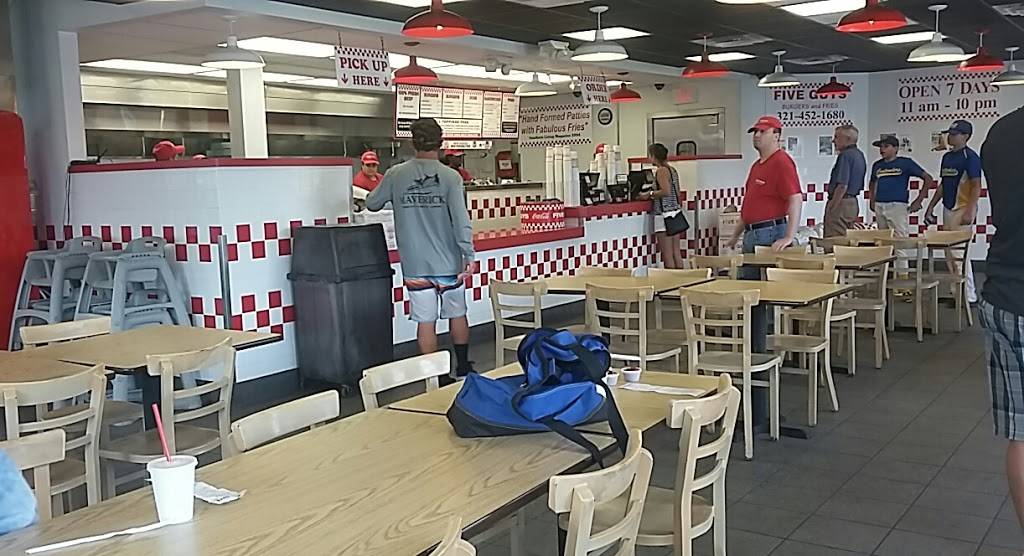 Five Guys | meal takeaway | 500 E Merritt Island Causeway, Merritt Island, FL 32952, USA | 3214521680 OR +1 321-452-1680