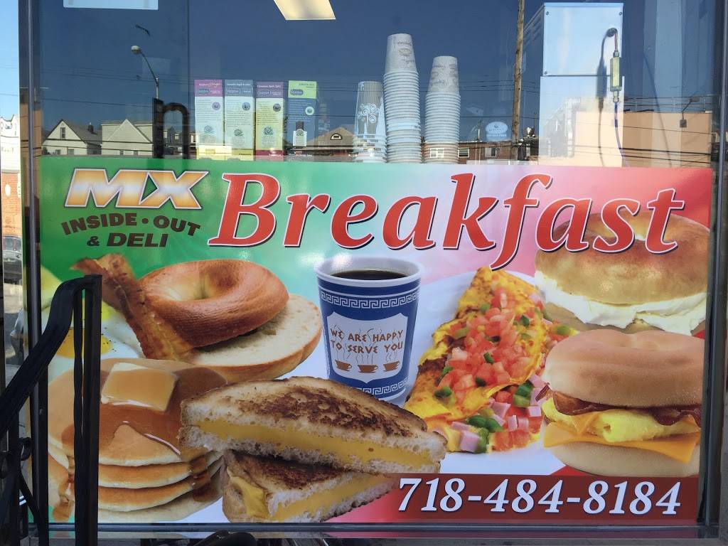 MX INSIDE OUT DELI | restaurant | 1761 Bronxdale Ave, Bronx, NY 10462, USA | 7184848184 OR +1 718-484-8184
