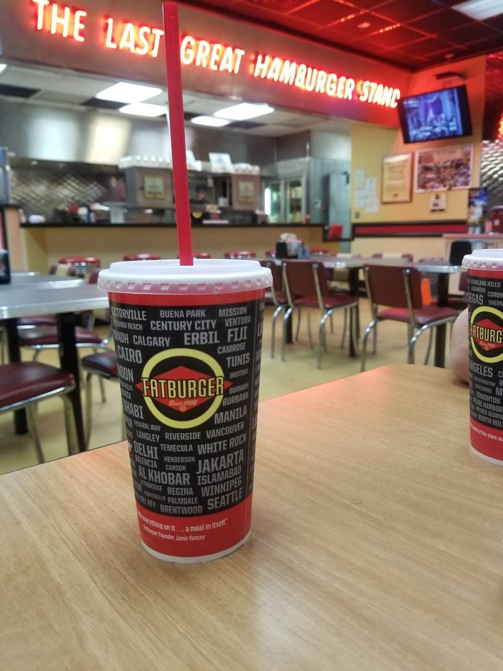Fatburger & Buffalos Express | restaurant | 6775 W Flamingo Rd, Las Vegas, NV 89103, USA | 7028899009 OR +1 702-889-9009