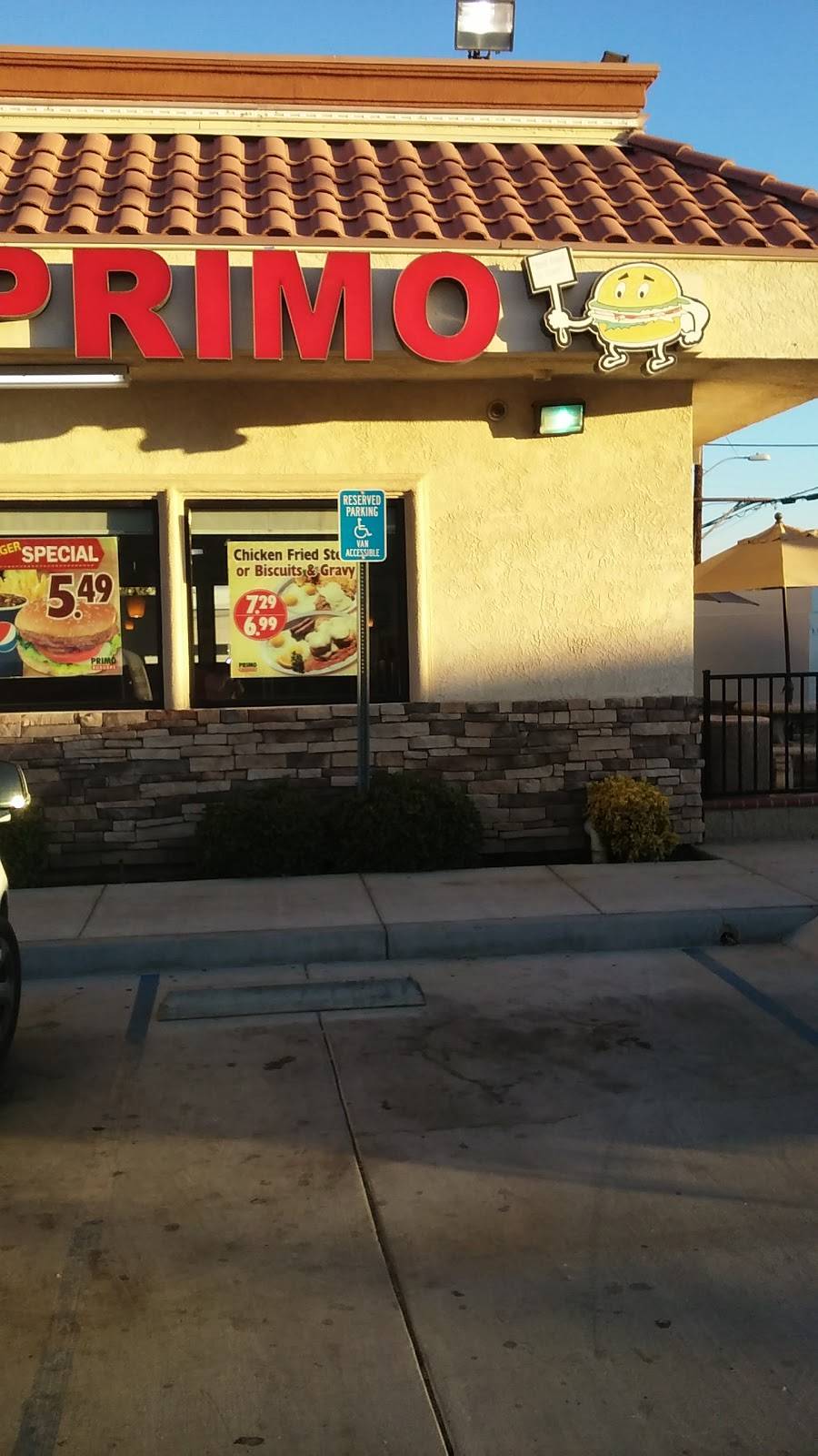 Primo Burgers | restaurant | 42157 50th St W, Quartz Hill, CA 93536, United States | 6617222786 OR +1 661-722-2786