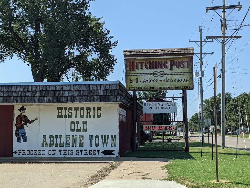 Hitching Post Restaurant | restaurant | 100 SE 5th St, Abilene, KS 67410, USA | 7852631868 OR +1 785-263-1868