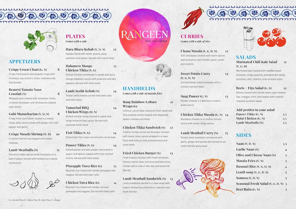 Rangeen Kitchen | restaurant | 28241 Crown Valley Pkwy Suite G, Laguna Niguel, CA 92677, USA | 9494469706 OR +1 949-446-9706