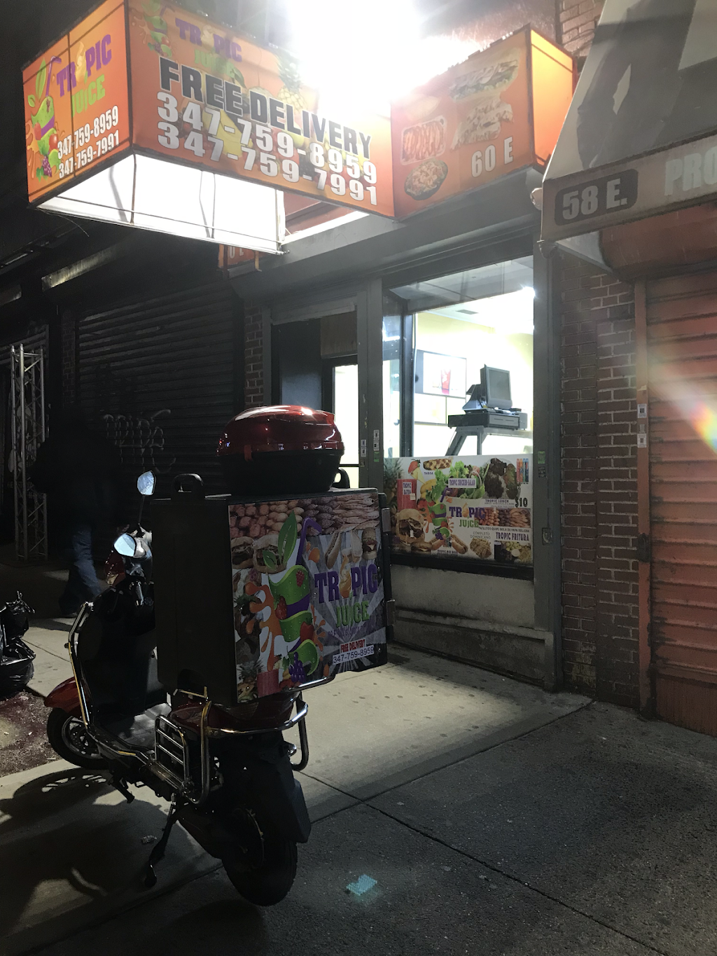 Tropic juice | restaurant | 60e 183st, The Bronx, NY 10453, USA | 3477598959 OR +1 347-759-8959