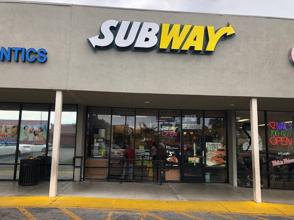 Subway Restaurants | restaurant | 20105 Sherman Way, Canoga Park, CA 91306, USA | 8189935999 OR +1 818-993-5999