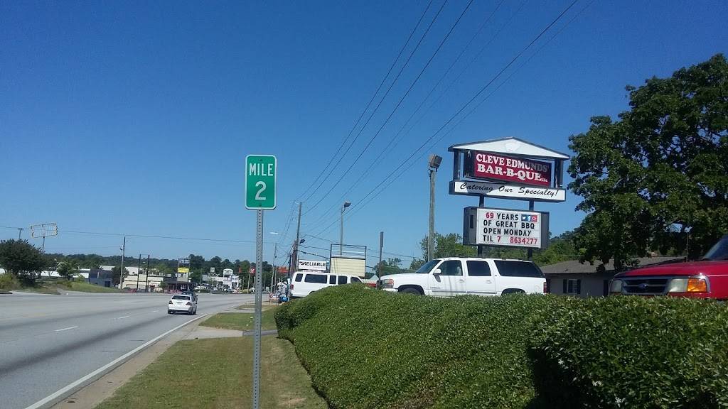 Cleve Edmunds Bar-B-Que | restaurant | 3935 Washington Rd, Augusta, GA 30907, USA | 7068634277 OR +1 706-863-4277