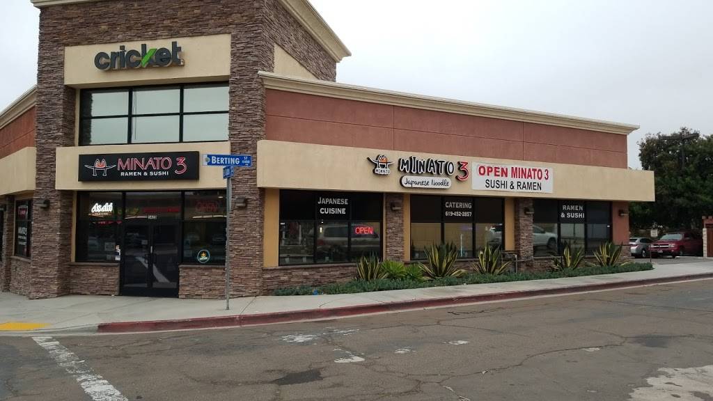 Minato 3 Ramen & Sushi | restaurant | 5420 El Cajon Blvd, San Diego, CA 92115, USA | 6192289567 OR +1 619-228-9567