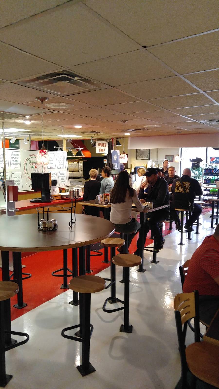 Grazianos Pizza Express Dunbar | restaurant | 925 Dunbar Ave, Dunbar, WV 25064, USA | 3047667100 OR +1 304-766-7100