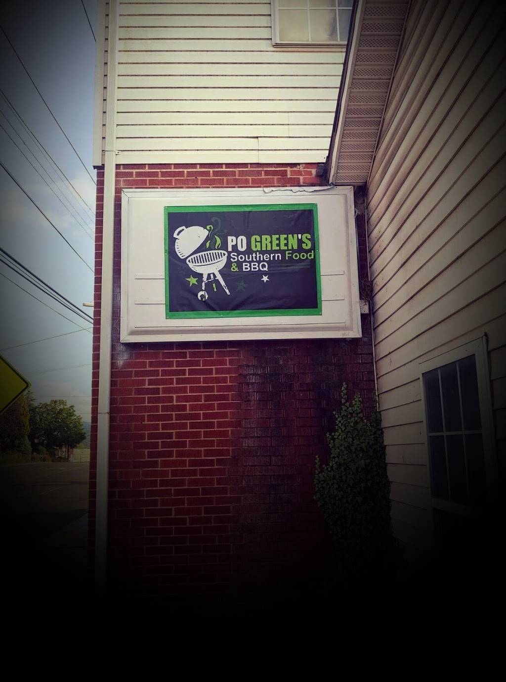 Po Greens Southern Food & BBQ | restaurant | 1202 N Royal Ave, Front Royal, VA 22630, USA | 5406928905 OR +1 540-692-8905