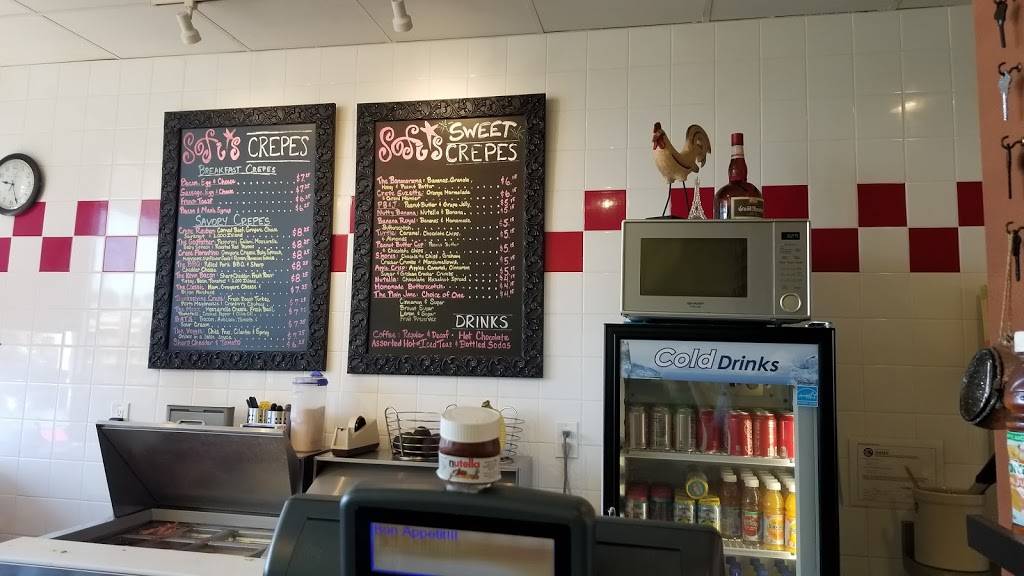 Sofis Crepes | restaurant | 560 Baltimore Annapolis Blvd, Severna Park, MD 21146, USA | 4106476300 OR +1 410-647-6300
