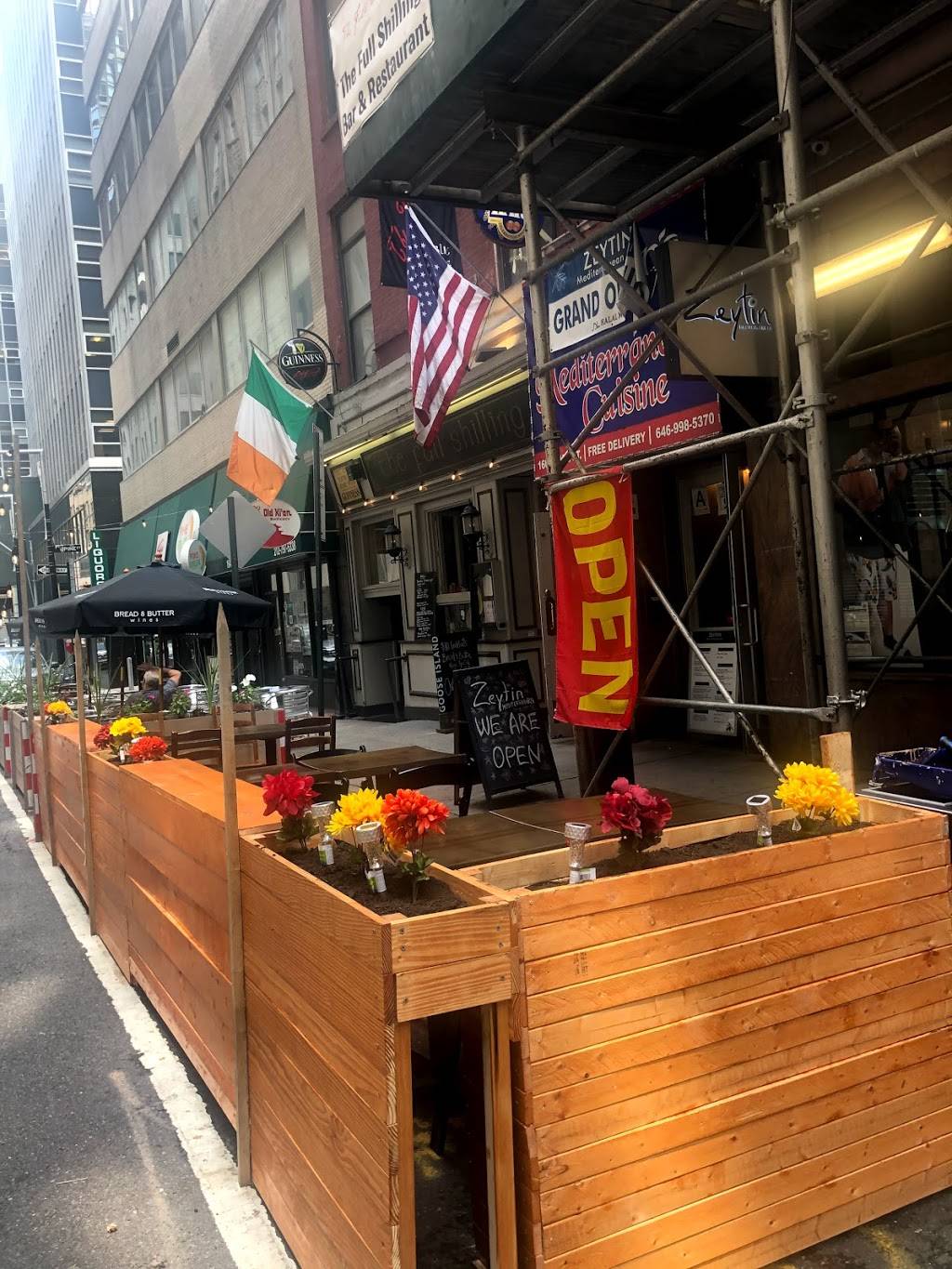 Zeytin Mediterranean | restaurant | 160 Pearl St, New York, NY 10005, USA | 2122271908 OR +1 212-227-1908