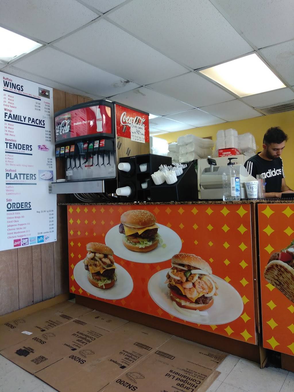 Wings N More | restaurant | 515 Marchand Dr, Donaldsonville, LA 70346, USA | 2254737393 OR +1 225-473-7393