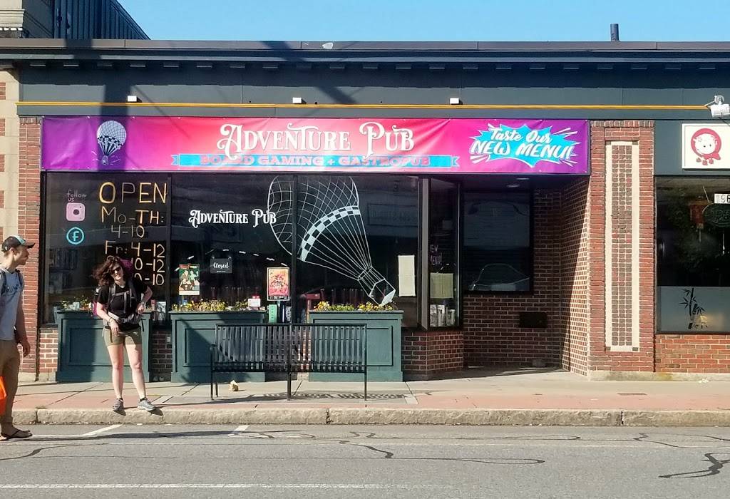Adventure Pub | restaurant | 190 Massachusetts Ave, Arlington, MA 02474, USA | 7817772623 OR +1 781-777-2623