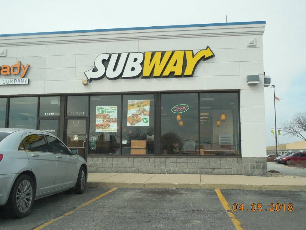 Subway Restaurants | restaurant | 10270 S Harlem Ave, Bridgeview, IL 60455, USA | 7082292219 OR +1 708-229-2219
